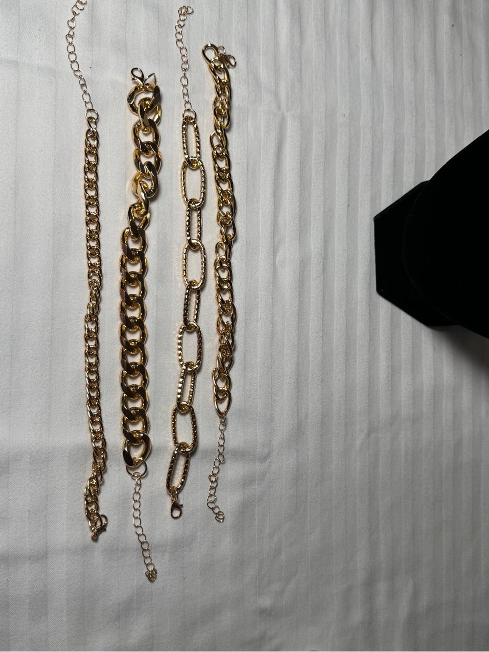 Layered Gold color ,Chain Bracelet Set for Women